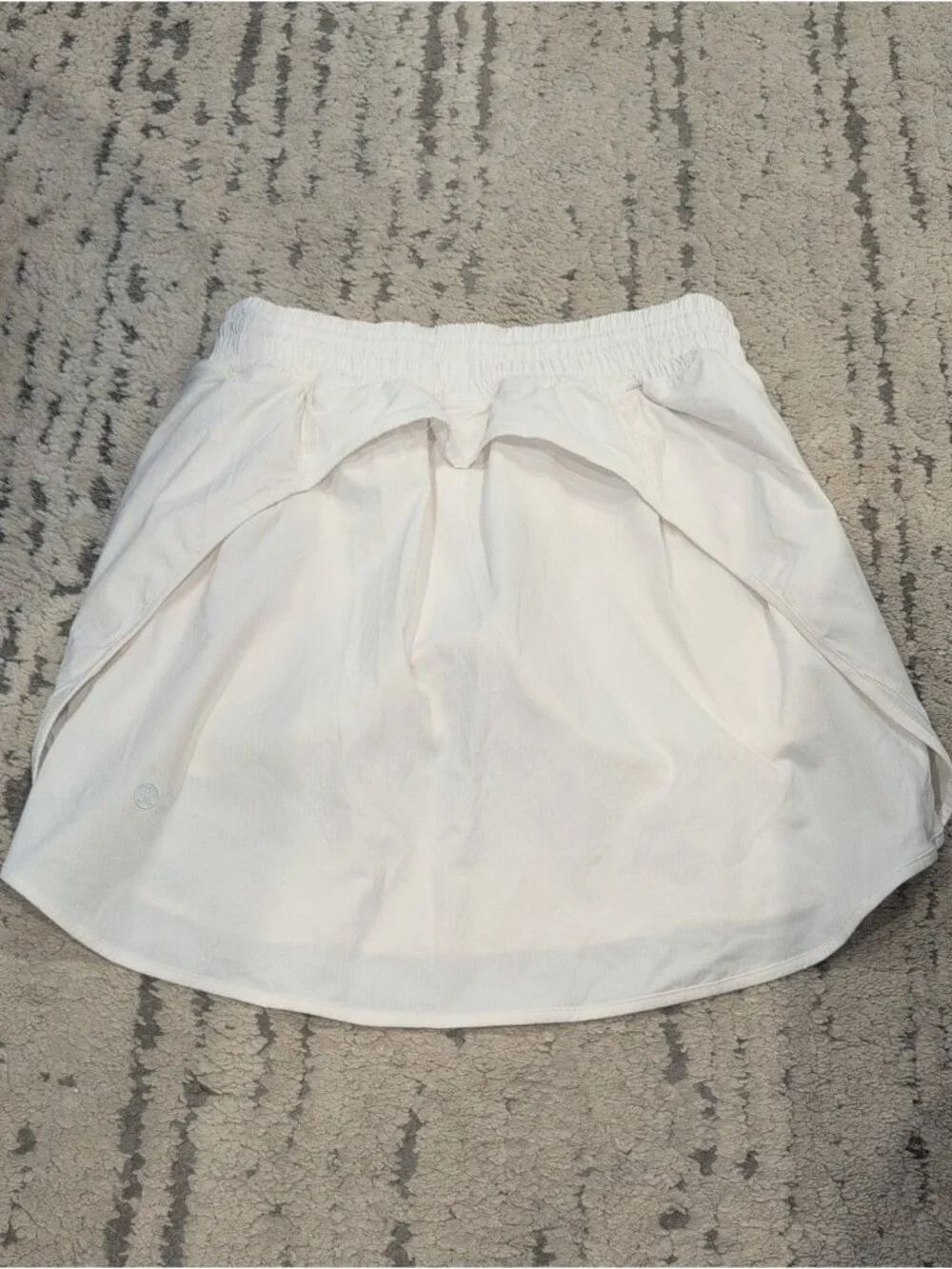 Lululemon Hotty Hot High-Rise Skirt Long White